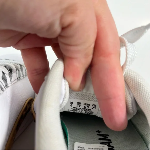 Puma Women's Carina Animal Mix Platform Cheetah Zeebra Stripe Sneakers 6.5 - Picture 5 of 7